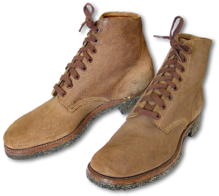 U.S. Navy N-1 Field Shoe side view.